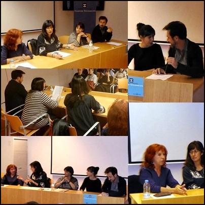 Lectures al Jardí de una tarde de otoño IX Sesión de Lectures al Jardí: Carme Osan, Lola Mariné, Llorenç Roviras y Anna Mosquera, modera Rosa Mena