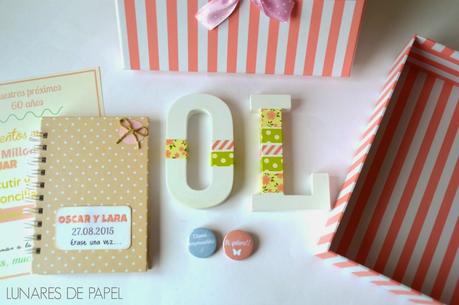 Ganadora sorteo Kit de pedida de mano de Lunares de Papel Ganadora sorteo Kit de pedida de mano de Lunares de Papel