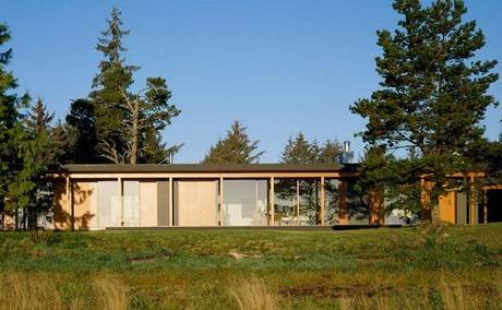 Sometiendo los humedales Willapa Bay House TECNNE