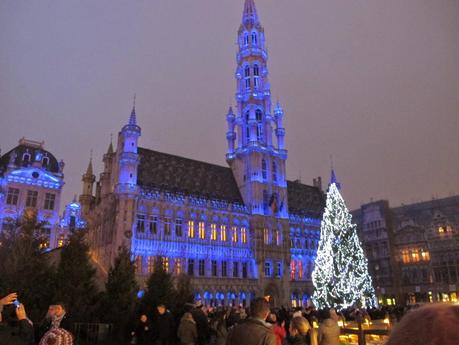 Paseando por Bruselas..... deco navideña.