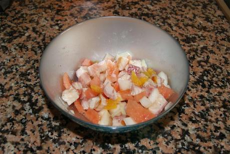 Canapes de anguila paso 2 Canapes de anguila paso 2