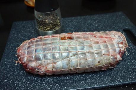 Redondo de ternera con setas Redondo de ternera con setas