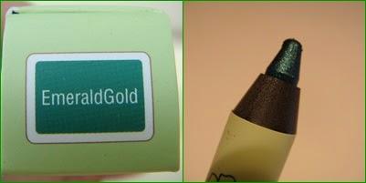Endless Silky Eye Pen PIXI EmeraldGold Endless Silky Eye Pen PIXI EmeraldGold