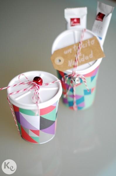 DIY #172. Un trocito de Navidad/ A piece of Christmas Chocolate Christmas favors