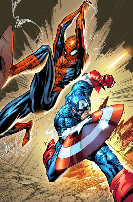 Spider-Man, Capitán América, civil war, vengadores, marvel, sony, el zorro con gafas