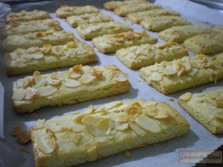 Mandelschnitten (horneadas) Mandelschnitten (horneadas)