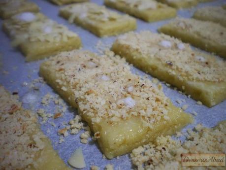 Mandelschnitten ( Preparadas para hornear) Mandelschnitten ( Preparadas para hornear)