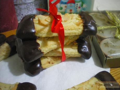 Mandelschnitten (galletas de almendra ) Mandelschnitten (galletas de almendra )