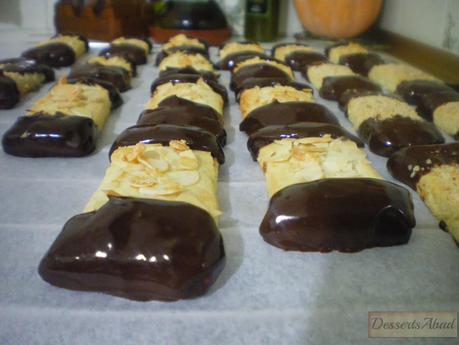 Mandelschnitten (galletas de almendra ) Mandelschnitten (galletas de almendra )