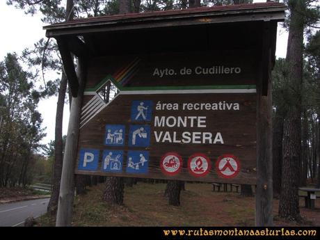 Ruta Artedo, Lamuño, Valsera: Area recreativa de Valsera