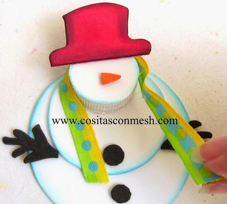 Manualidades navideñas con muñecos de nieve