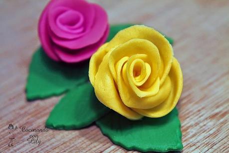 Modelado Rosas Sencillas En Fondant Modelado Rosas Sencillas En Fondant