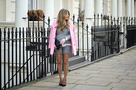 Pink coat!