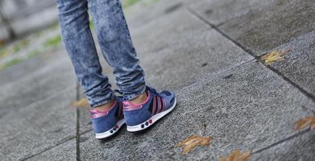 street style barbara crespo pink she inside she insider coat pepe jeans adidas sneakers fashion blogger outfit blog de moda street style barbara crespo pink she inside she insider coat pepe jeans adidas sneakers fashion blogger outfit blog de moda