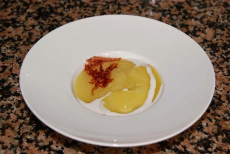 Crema de patata y calabaza Crema de patata y calabaza