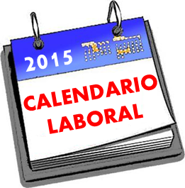 El calendario laboral para 2015