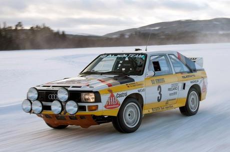Audi Sport Quattro 1984 drift