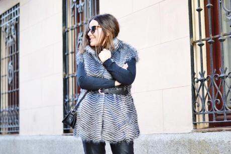 chaleco de pelos sfera chaleco de pelos sfera