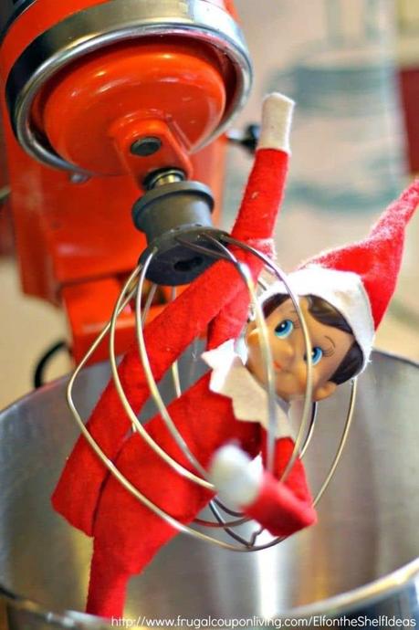 The elf on the shelf The elf on the shelf
