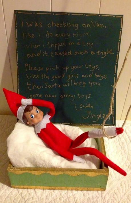 The elf on the shelf The elf on the shelf