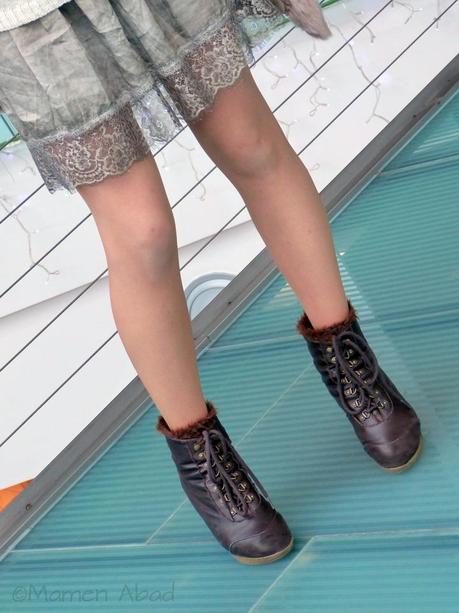 Street style con falda lencera con encaje falda lencera con encaje (7)