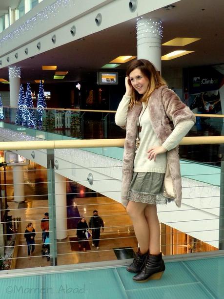 Street style con falda lencera con encaje Street style con falda lencera con encaje (5)