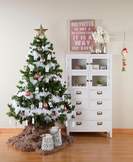Como decorar un árbol de navidad de estilo nórdico!