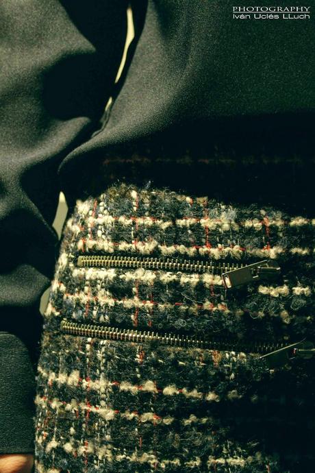 Look falda tweed Look falda tweed