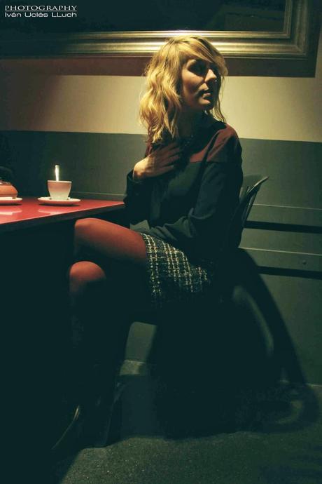 Look falda tweed Look falda tweed