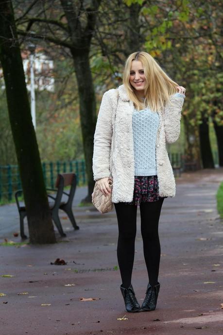 Flowered skirt for autumn Flowered skirt for autumn