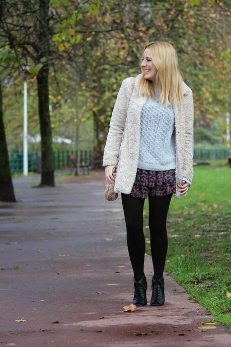 Flowered skirt for autumn Flowered skirt for autumn