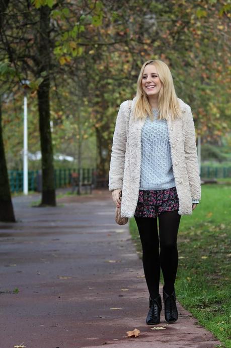 Flowered skirt for autumn Flowered skirt for autumn