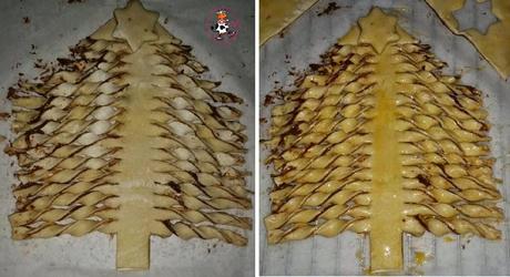 ÁRBOL DE NAVIDAD CON HOJALDRE ÁRBOL DE NAVIDAD CON HOJALDRE