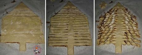 ÁRBOL DE NAVIDAD CON HOJALDRE ÁRBOL DE NAVIDAD CON HOJALDRE