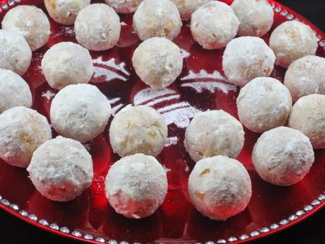 Polvorones copos de nieve