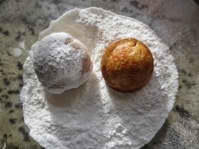 Polvorones copos de nieve