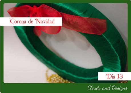 Adviento bloggero dia 13 Corona Navidad Adviento bloggero dia 13 Corona Navidad