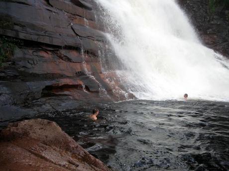 Almost like bathing at the foot of Angel Falls