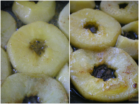 Manzana caramelizada Manzana caramelizada