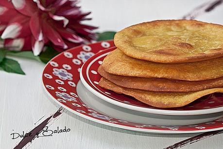 Tortos de Maíz con Huevo y Picadillo