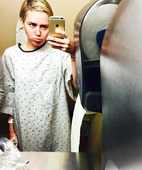 Miley Cyrus, hospitalizada por un corte en la muñeca Miley Cyrus