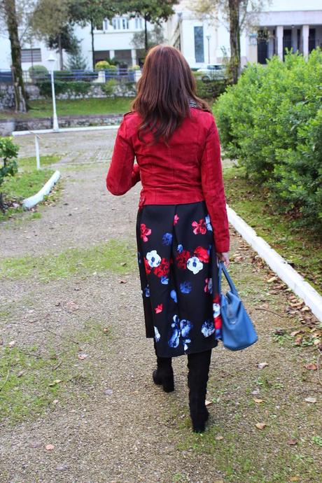 MIS LOOKS - FALDA FLORES MIDI MIS LOOKS - FALDA FLORES MIDI