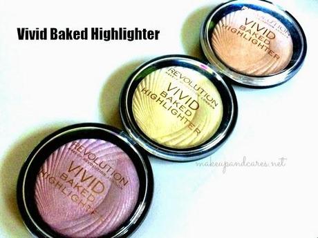 Vivid Baked Highlighter Makeup Revolution. Review, Fotos y Swatches . Vivid Baked Highlighter Makeup Revolution. Review, Fotos y Swatches .