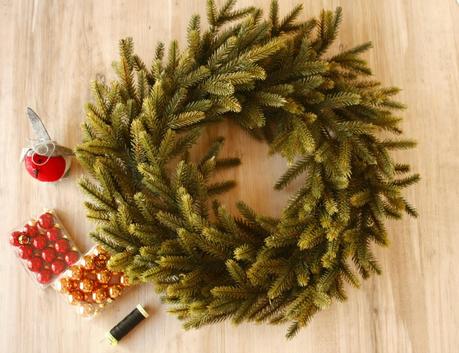 DIY: Corona navidad para la puerta DIY: Corona navidad para la puerta