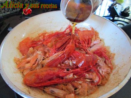 PIQUILLOS RELLENOS DE GAMBAS Y CARABINEROS