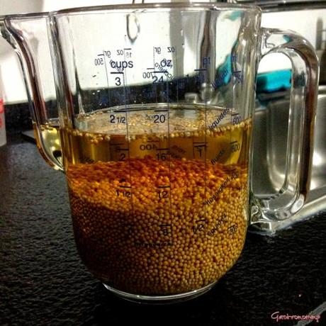 Mostaza casera Mostaza casera