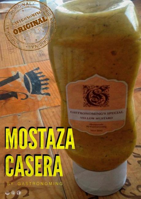 Mostaza casera Mostaza casera