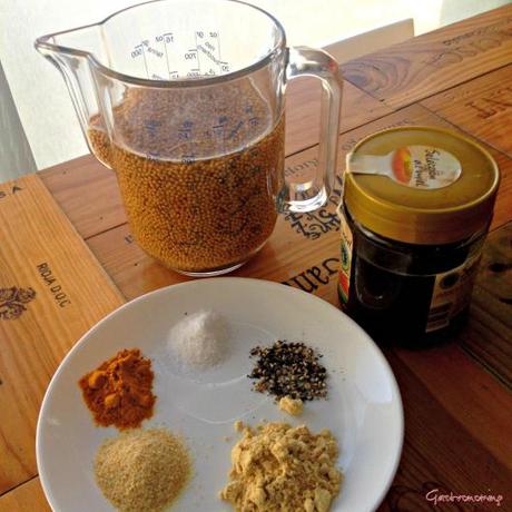 Mostaza casera Mostaza casera