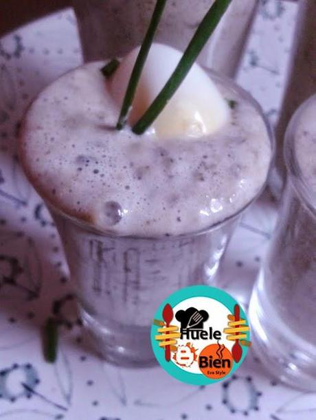 Espuma de setas shiitake Espuma de setas shiitake