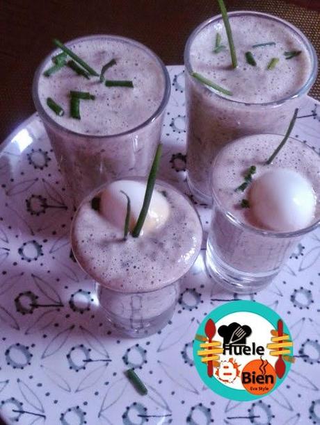 Espuma de setas shiitake Espuma de setas shiitake